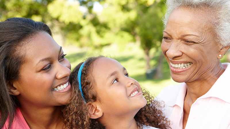 multigenerational african amerian females