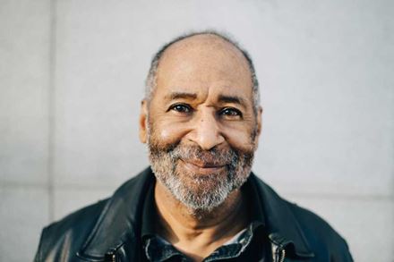 Older adult male smiling