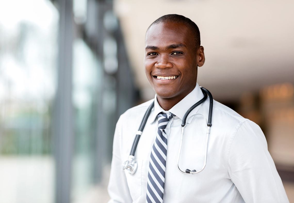 Smiling Doctor With Stethescope