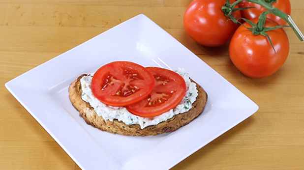 Tomato & Ricotta Toast